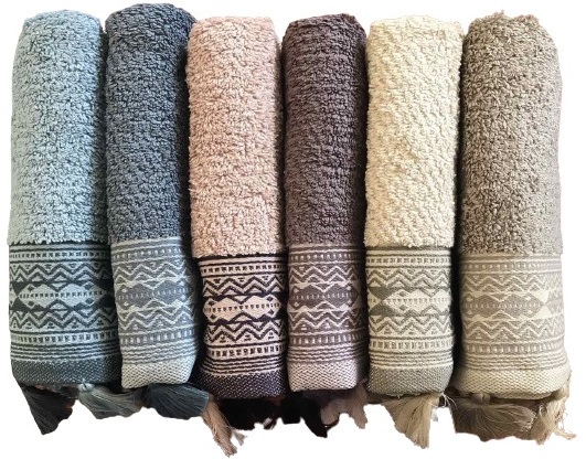 

Набор махровых полотенец Sikel Cotton Ponpon 50х90 6 шт (ts-02713)