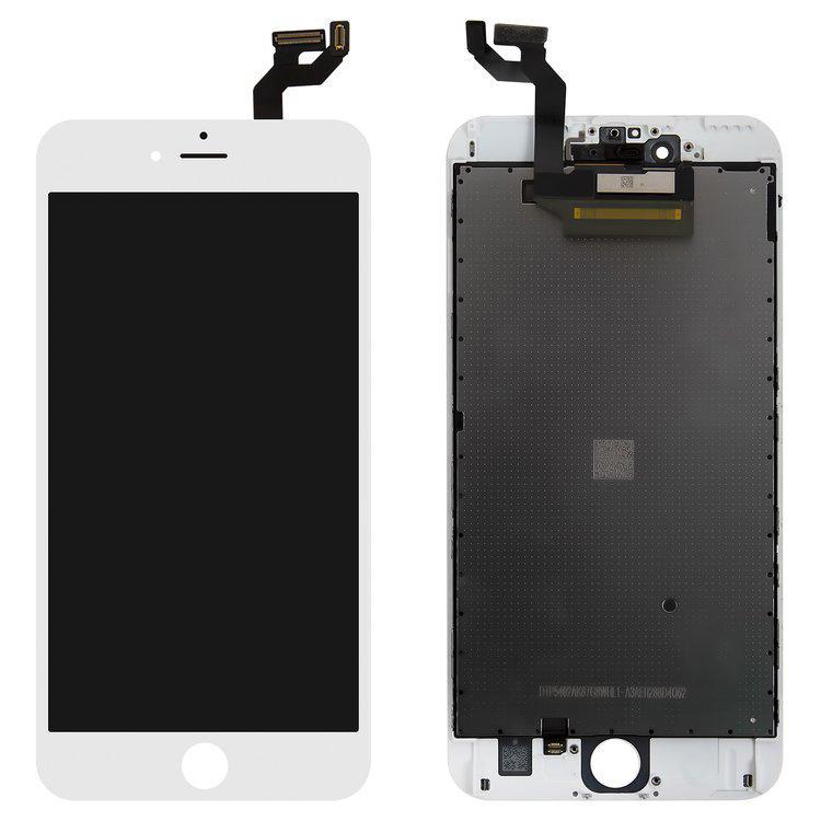 

Дисплей для Apple iPhone 6S Plus, білий, з сенсорним екраном, з рамкою, Original (PRC)