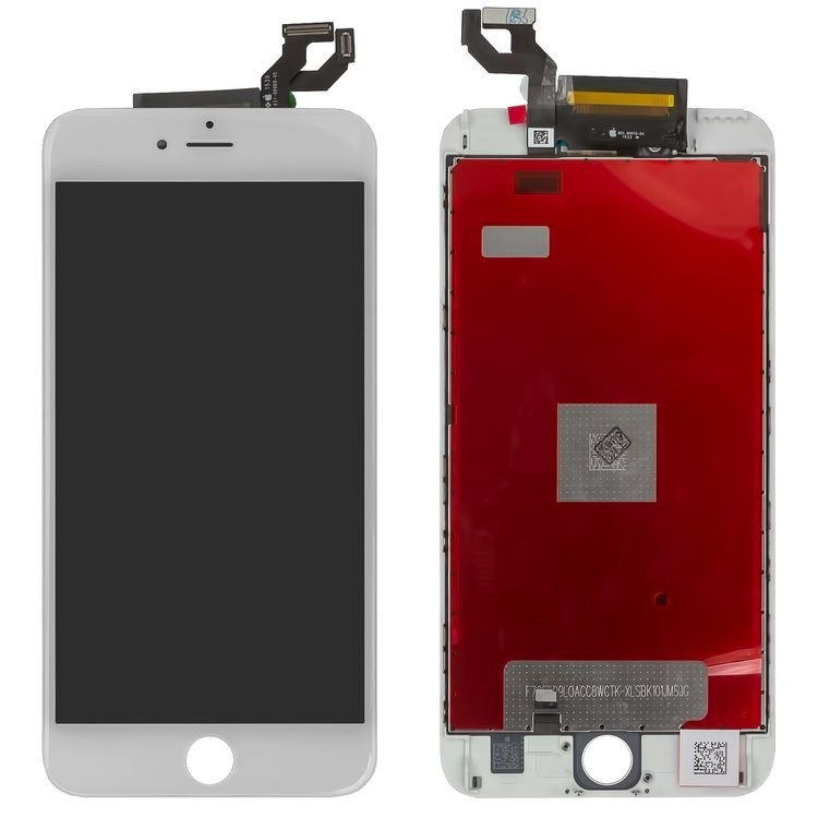 

Дисплей для Apple iPhone 6S Plus білий із сенсорним екраном з рамкою original
