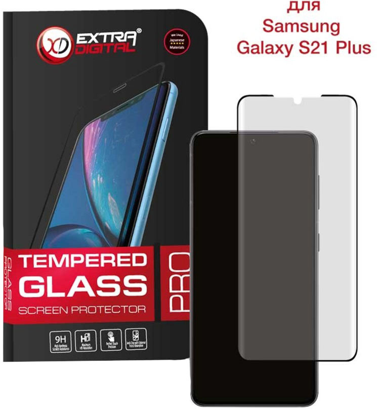 

Защитное стекло ExtraDigital для Samsung Galaxy S21 Plus Black
