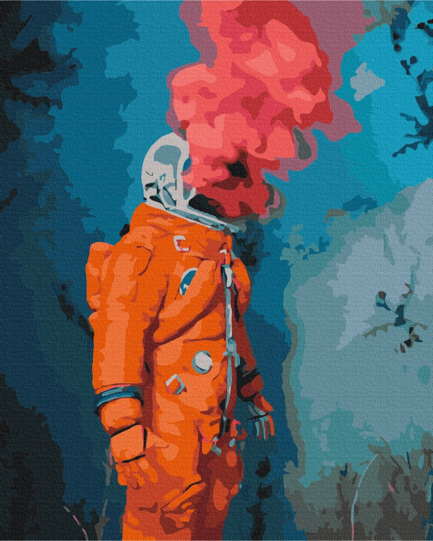 

Картина по номерам - Космический герой BrushMe 40*50см. (BS35330)