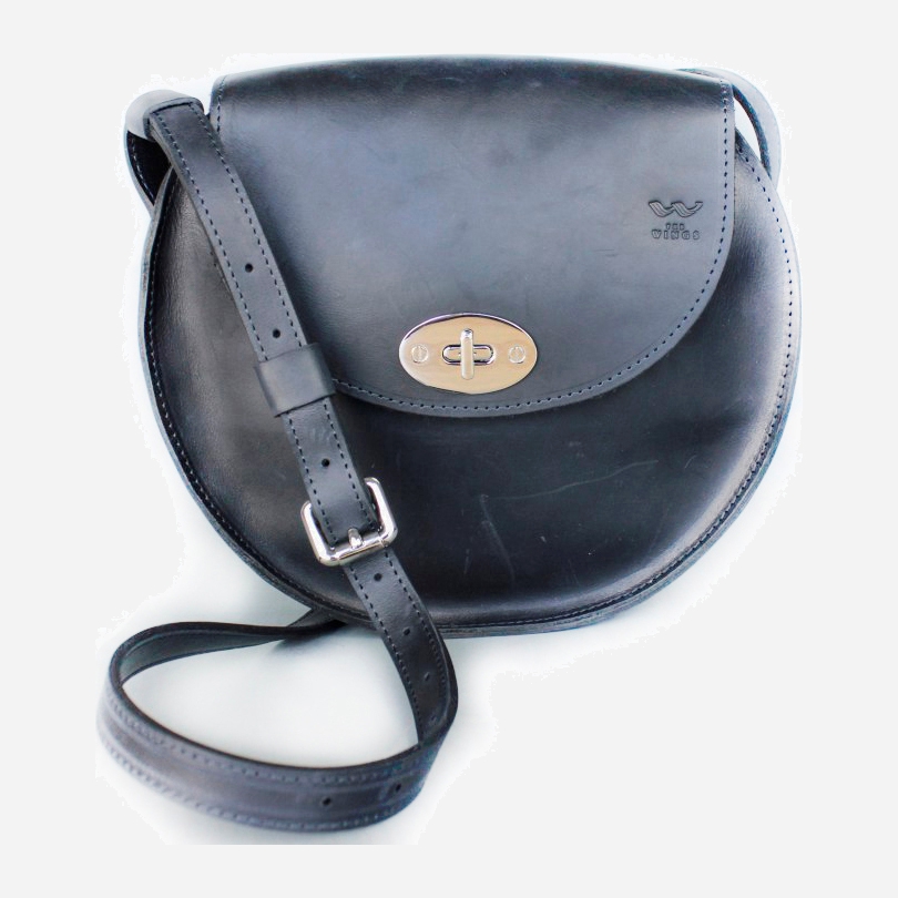 

Женская сумка кожаная The Wings Круглая винтажная TW-RoundBag-blue-crz Синяя