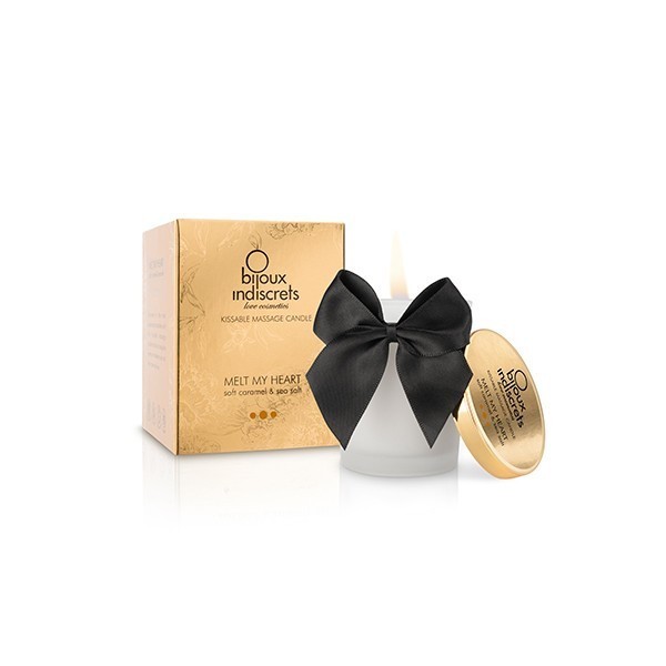 

Свеча для массажа и поцелуев MELT MY HEART солёная карамель 70 гр Bijoux Cosmetiques
