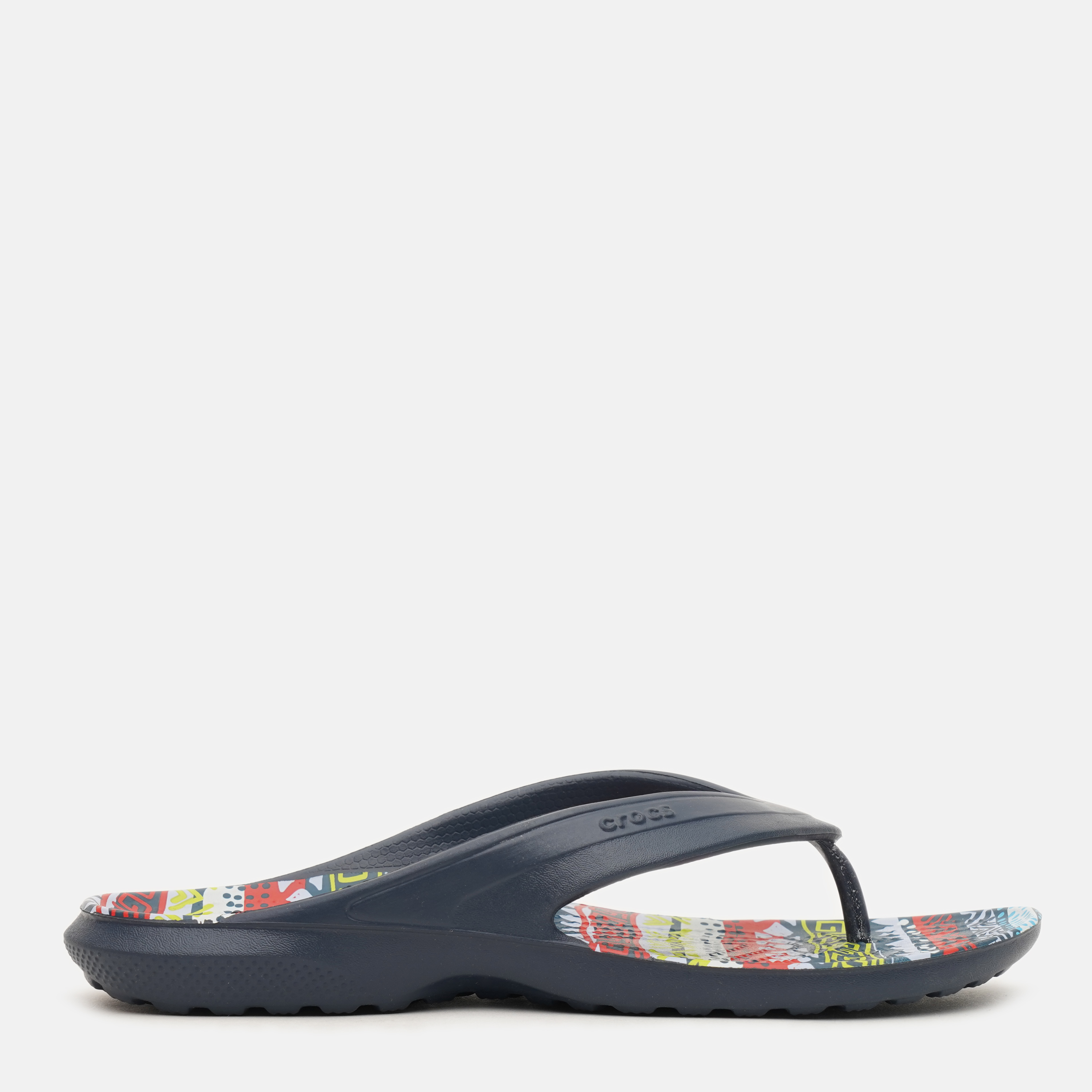 

Вьетнамки Crocs Jibbitz Classic Graphic Flip 204928-4K6-M5/W7 37-38 22.9 см Разноцветная