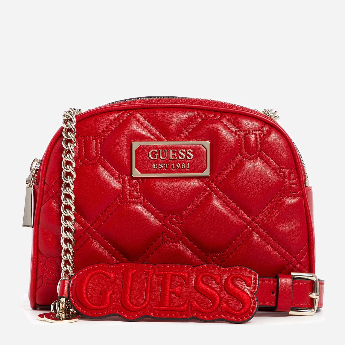 

Сумка женская Guess Lolli Quilted mini 90 Красная