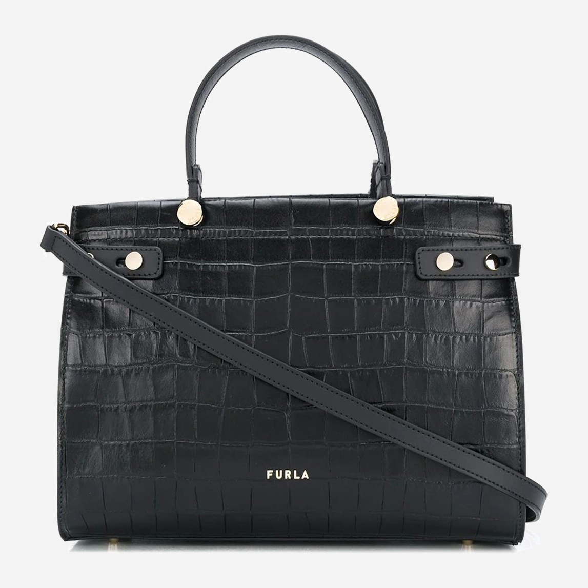 

Сумка женская кожаная Furla LADY M TOTE BAWC01L Черная