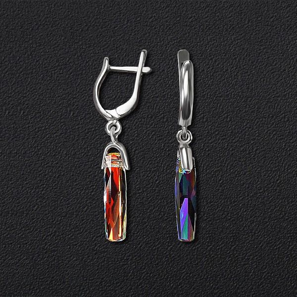 

Срібні сережки Swarovski 2312p