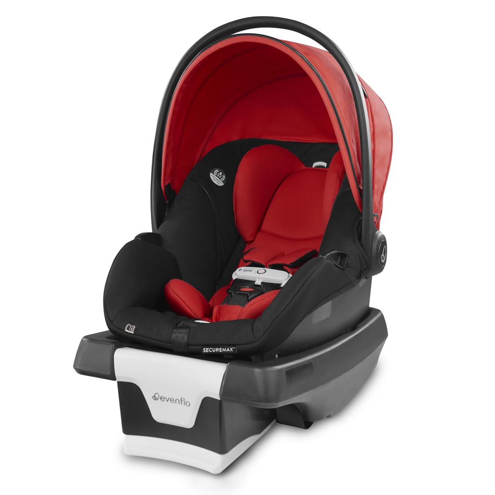 

Автокресло Evenflo SecureMax Sensore Safe - Garnet (группа от 1.8 до 16 кг)