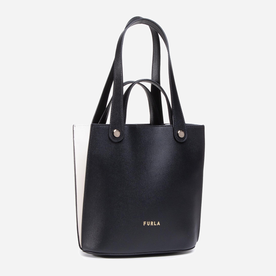 

Сумка женская кожаная Furla Musa S Tote N/S WB00069 Черная