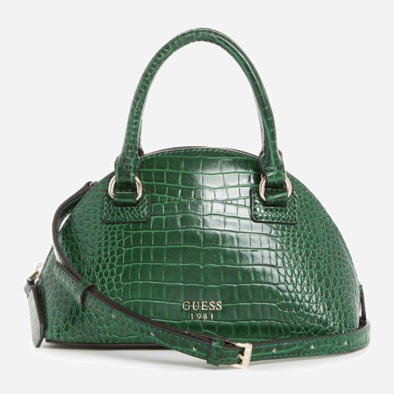 

Сумка женская Guess Shilan croc mini 616 Зеленая