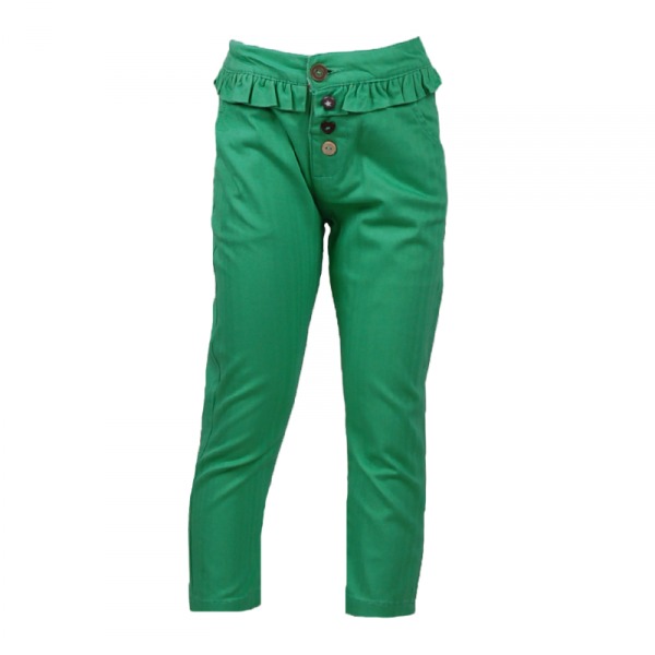 

Брюки с рюшами 5 лет (110 см) Z 60085-green зеленый цвет