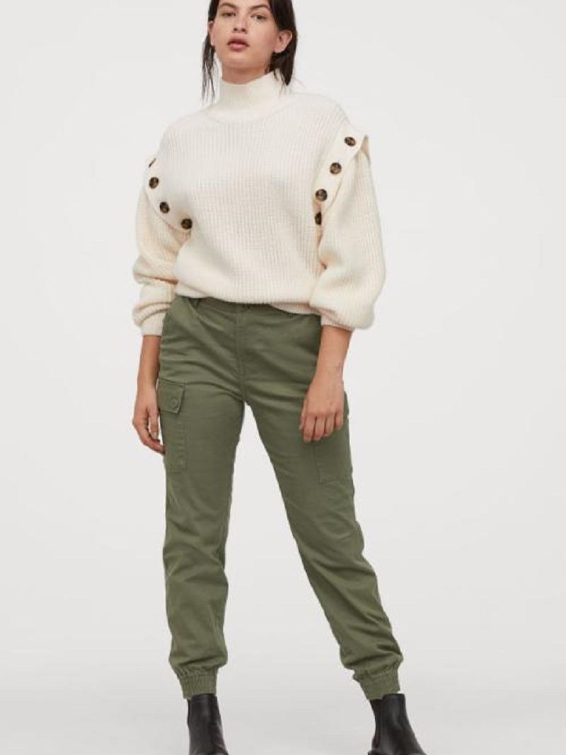 

Брюки H&M L.O.G.G.04-0844503-1 38 Хаки (СА2000001725375)