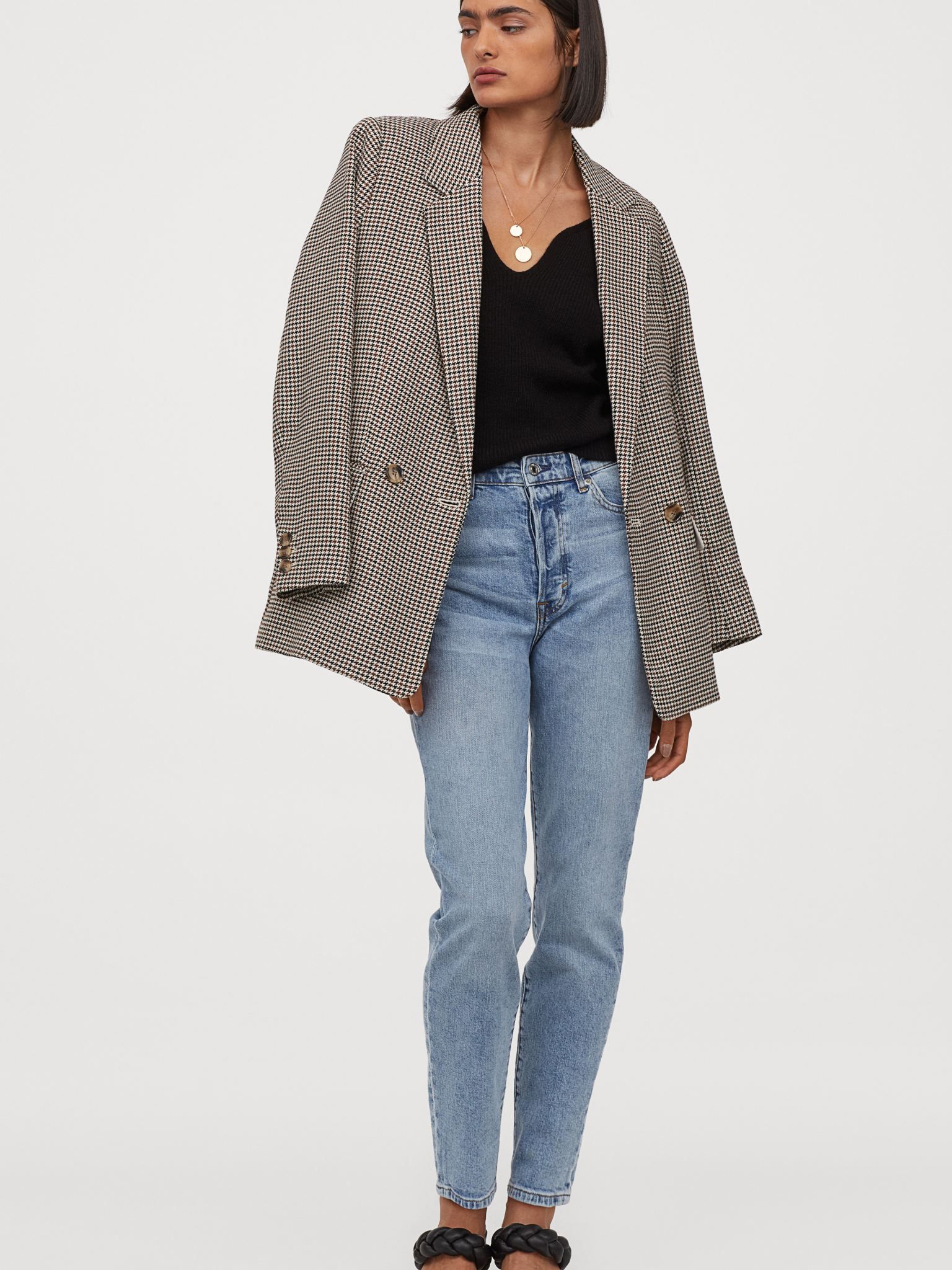 

Джинсы H&M 03-0802254-0 40 Голубые (СА2000001723555)
