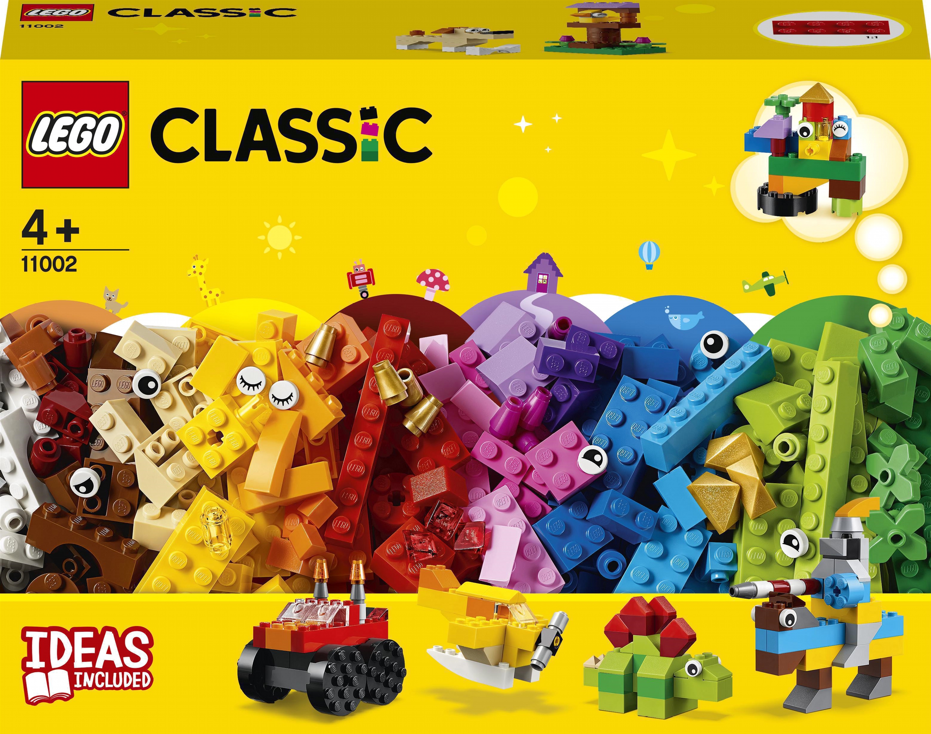 

Конструктор LEGO Classic Базовый набор кубиков 300 деталей (11002)