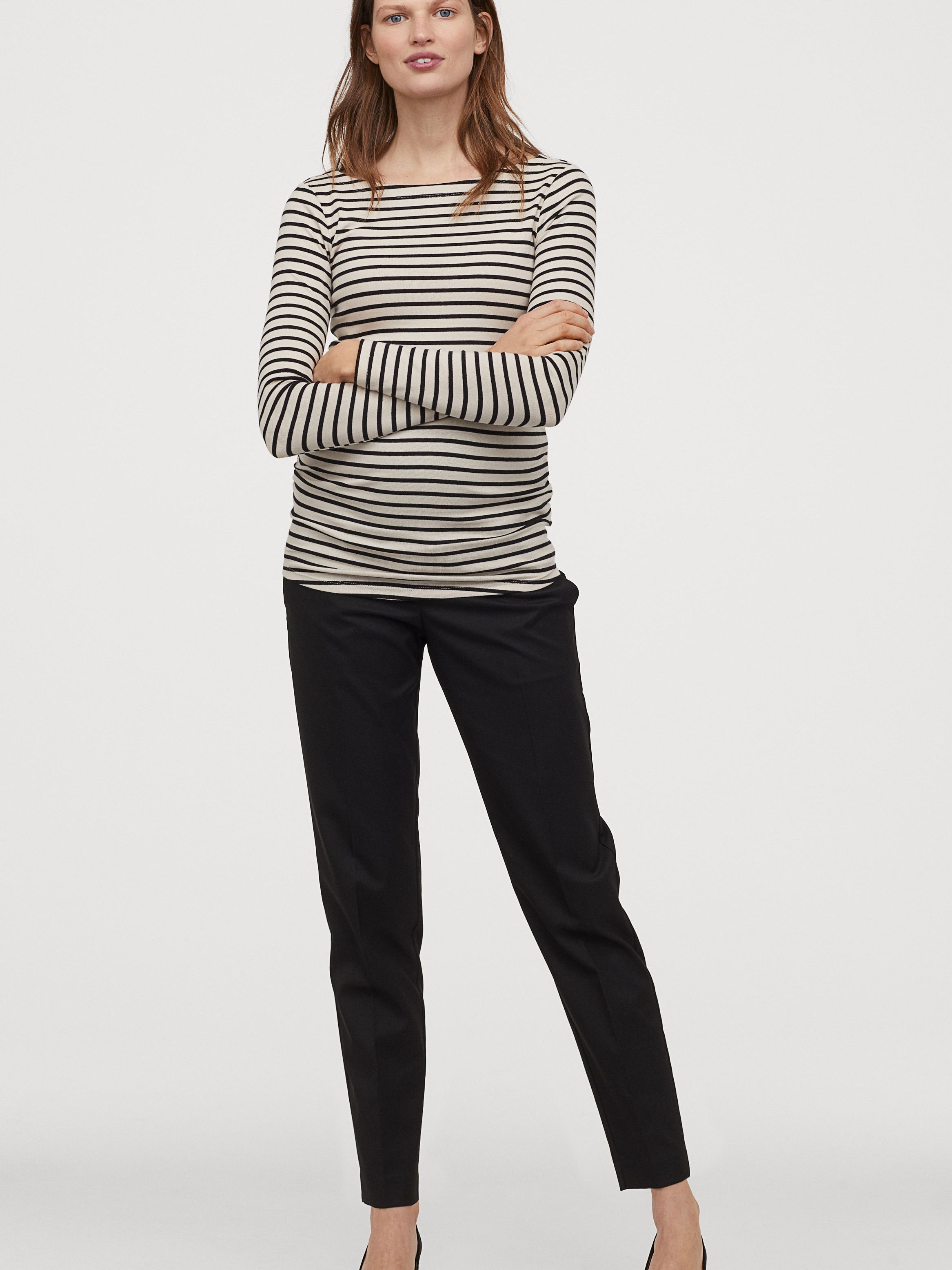 

Брюки для беременных H&M Mama 0783969-0 XL Черные (СА2000001609835)
