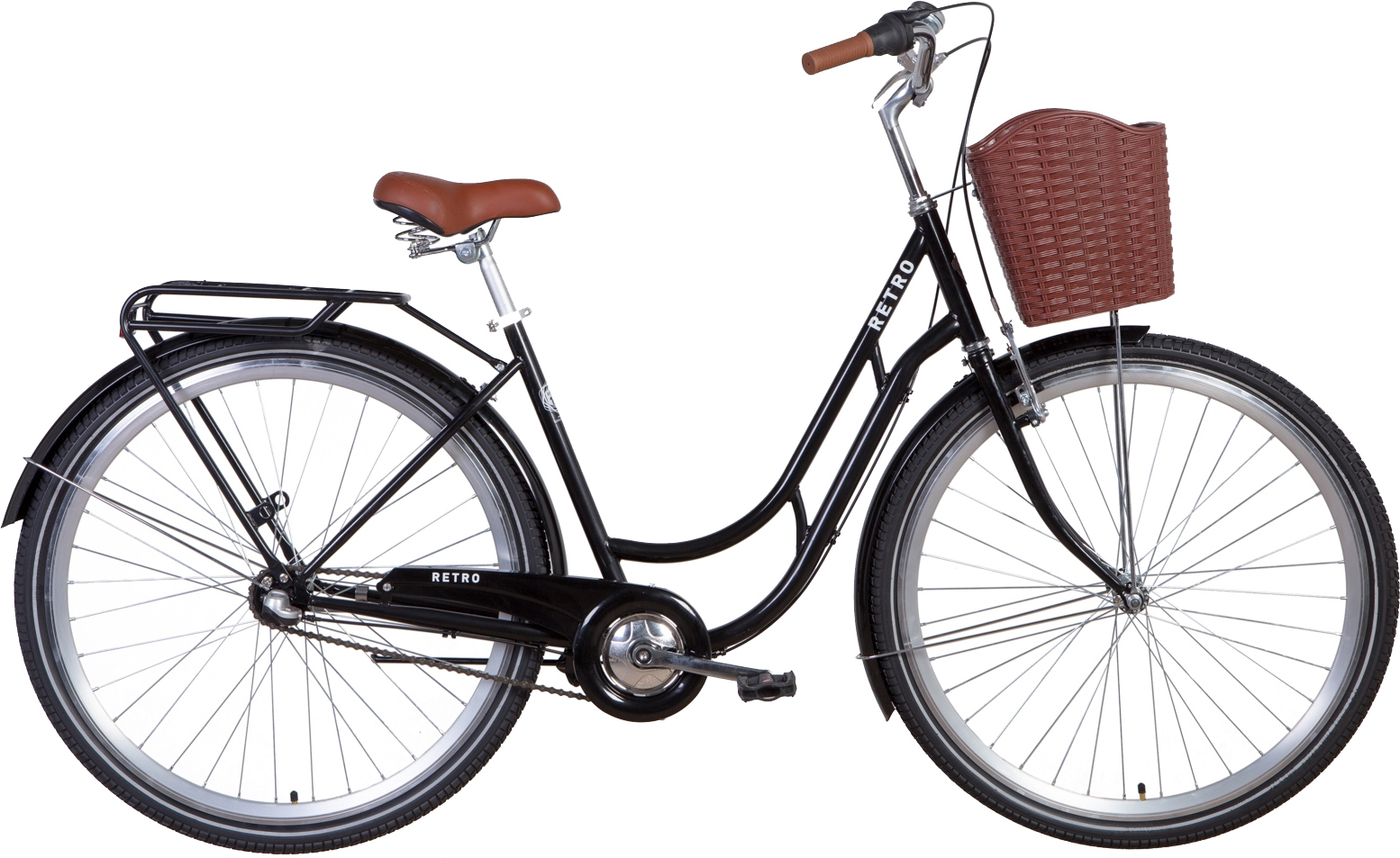 

Велосипед Dorozhnik RETRO планет 28" 19" 2021 Черный (OPS-D-28-224)