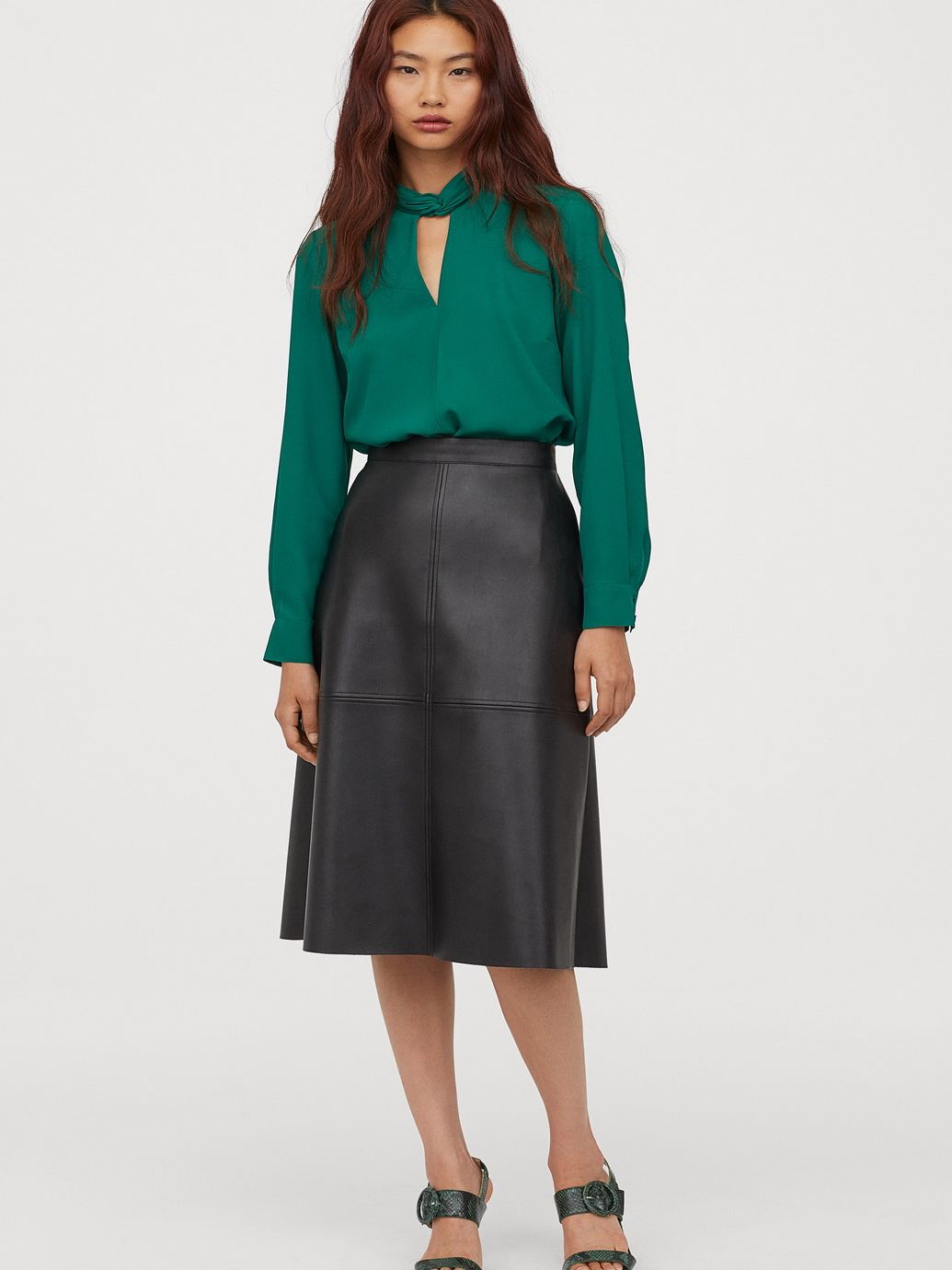 

Юбка H&M 0789225-0 36 Черная (СА2000001631140)