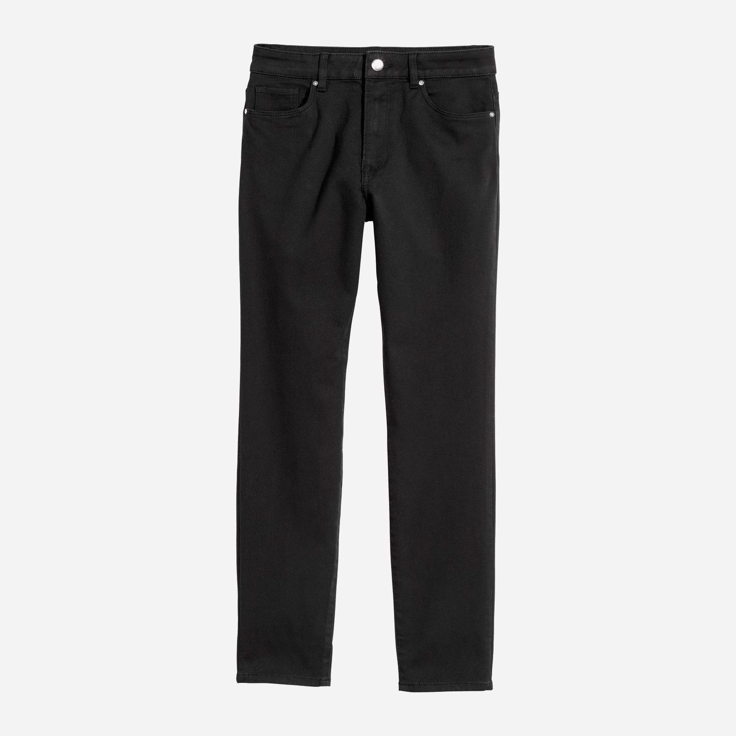 

Джинсы H&M 0606022-7 38P Черные (СА2000001707203)