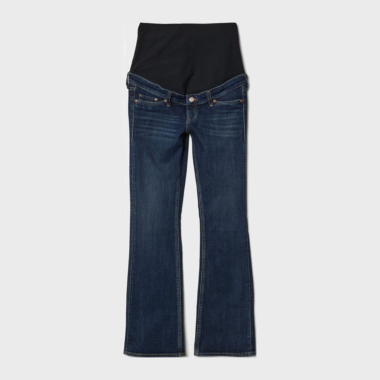 

Джинсы для беременных H&M Mama 0652591-8 40 Темно-синие (СА2000001636350)