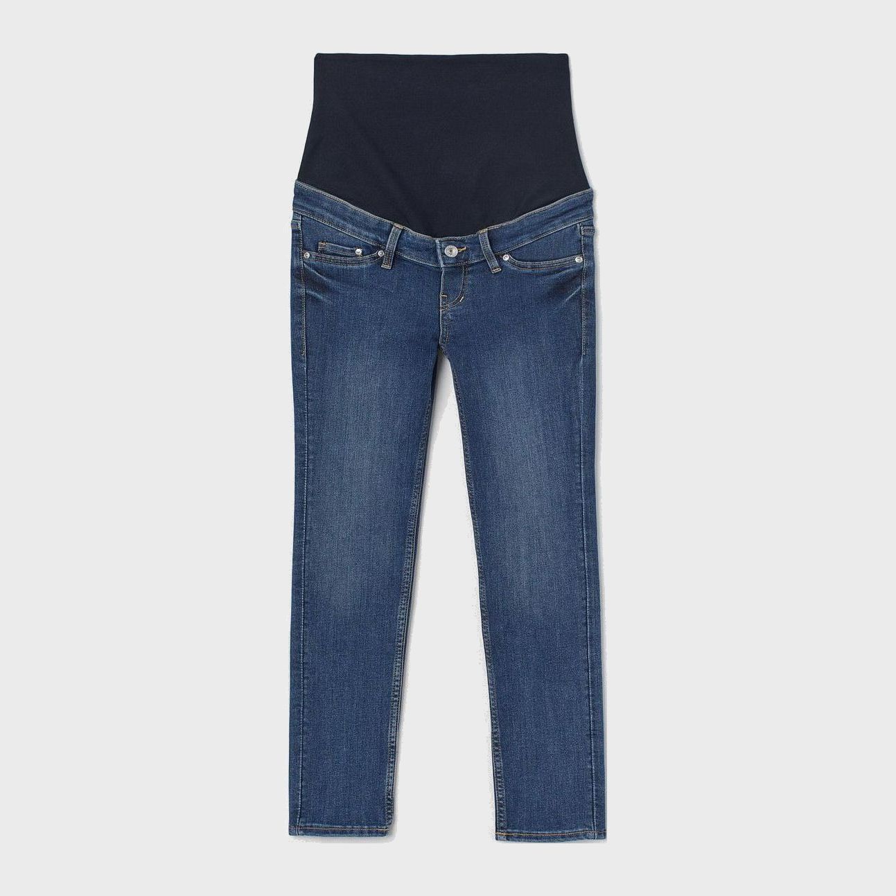 

Джинсы для беременных H&M Mama 0776998-0 36 Синие (СА2000001623596)