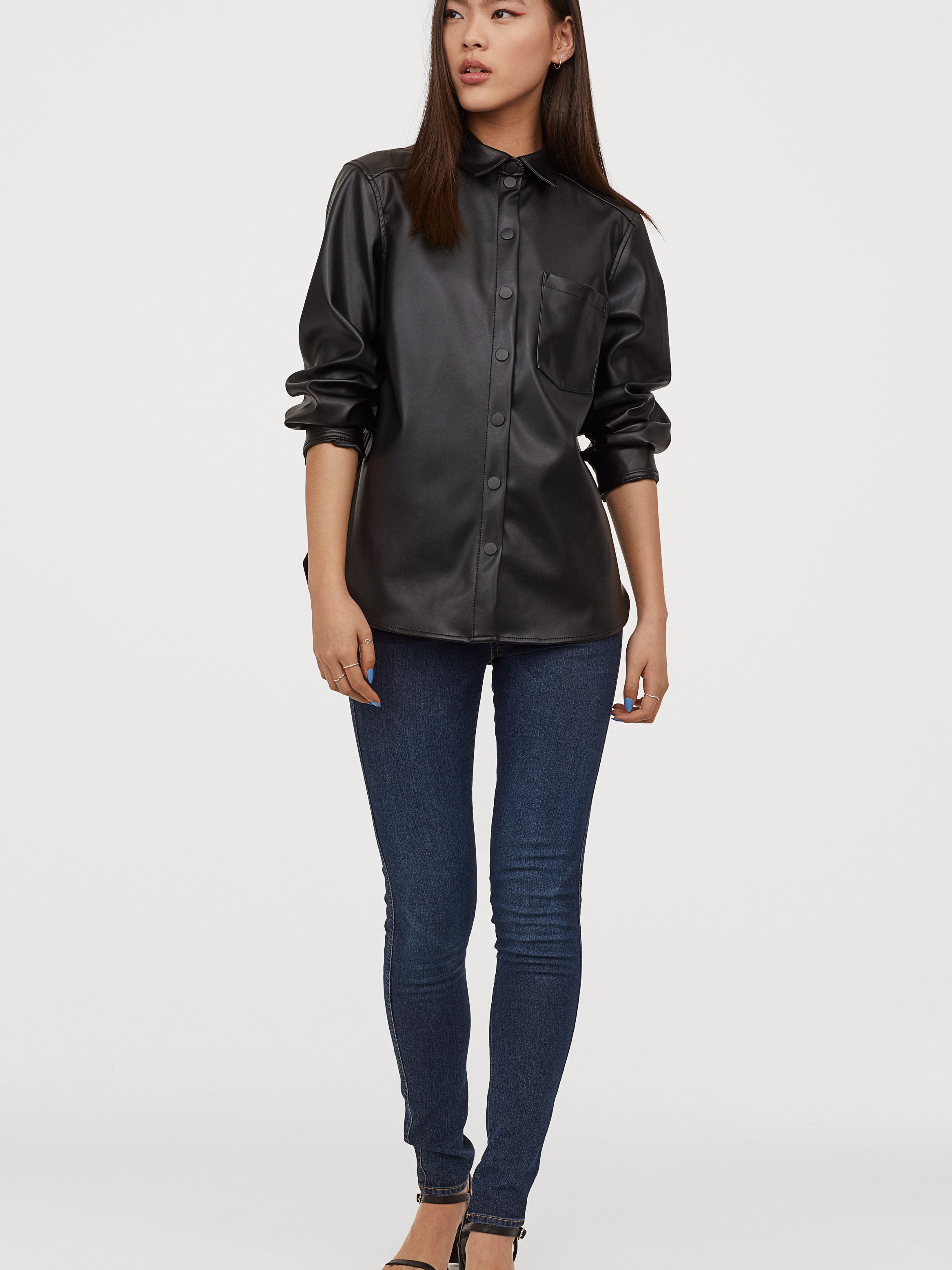

Джеггинсы H&M Divided 0570189-1 36 Темно-синие (СА2000001734629)