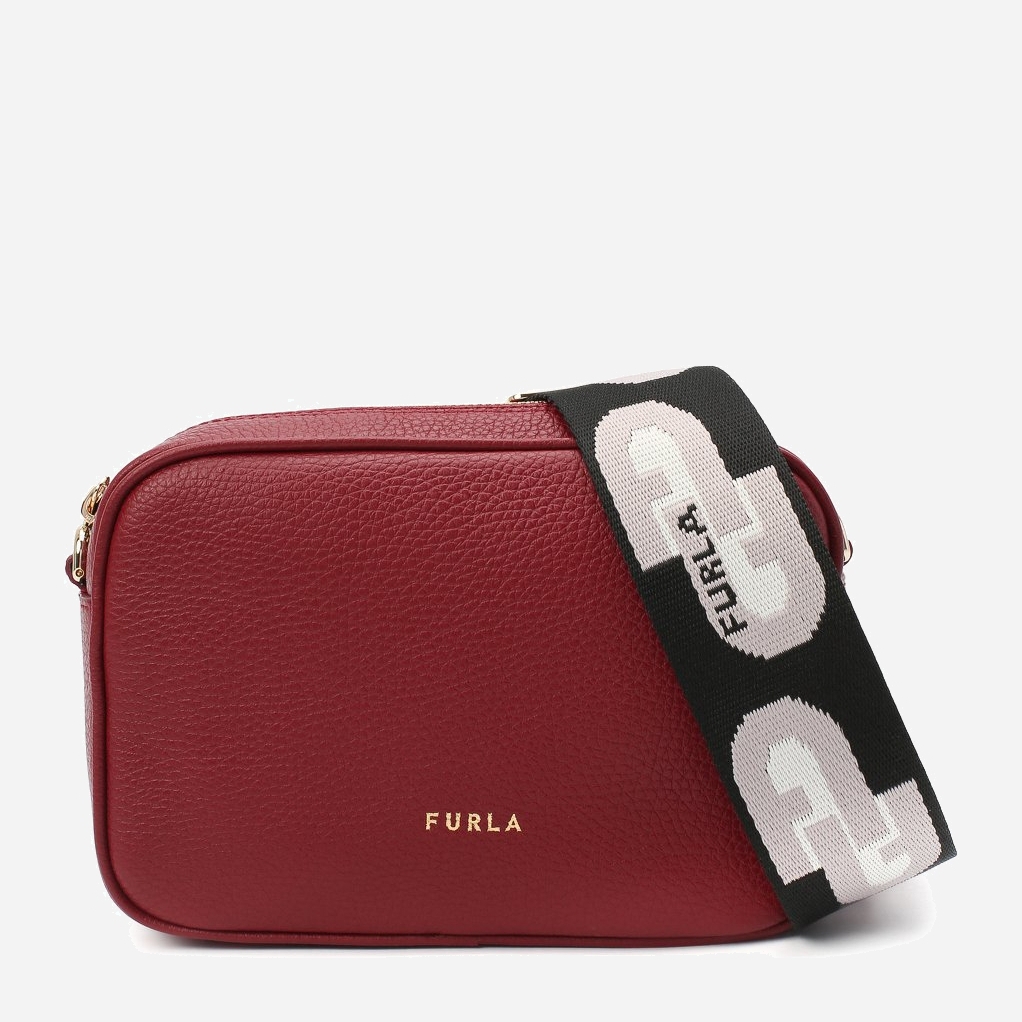 

Сумка женская кожаная Furla Real Mini Camera Case WB00243W64000CGQ00 Вишневая