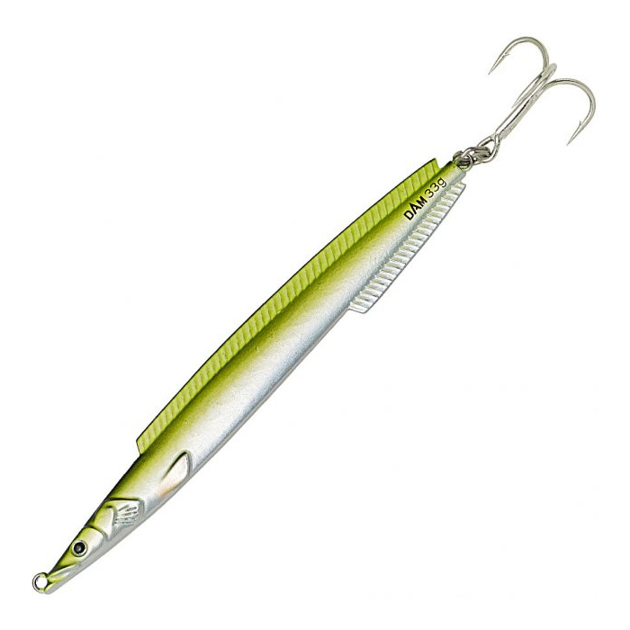 

Блесна Dam Salt-X Sandeel 33g 12.5cm тройник 2 olive uv (66600)