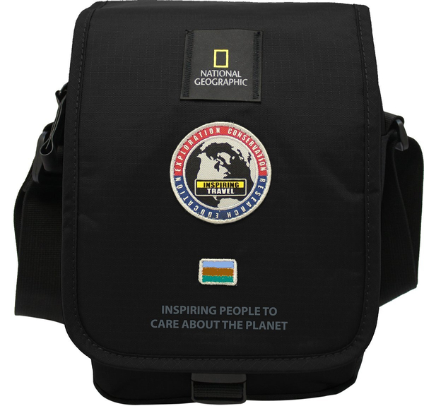 

Сумка повсякденна маленька NATIONAL GEOGRAPHIC Explorer чорний N01105;06