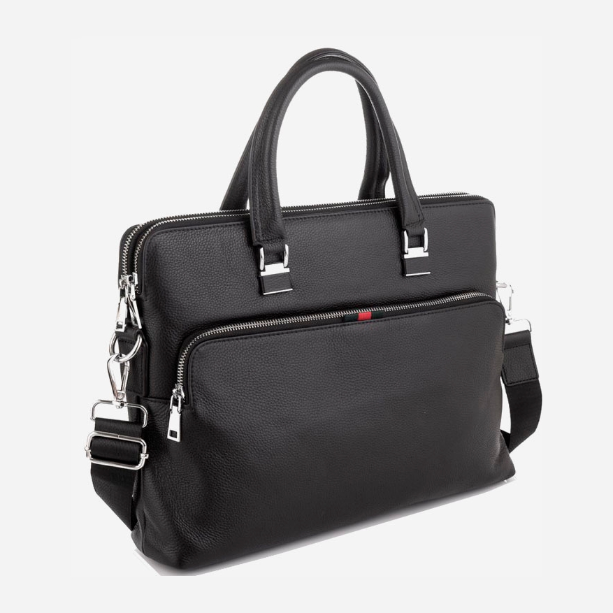 

Мужская сумка-портфель Tiding Bag A25F-17621A Черная