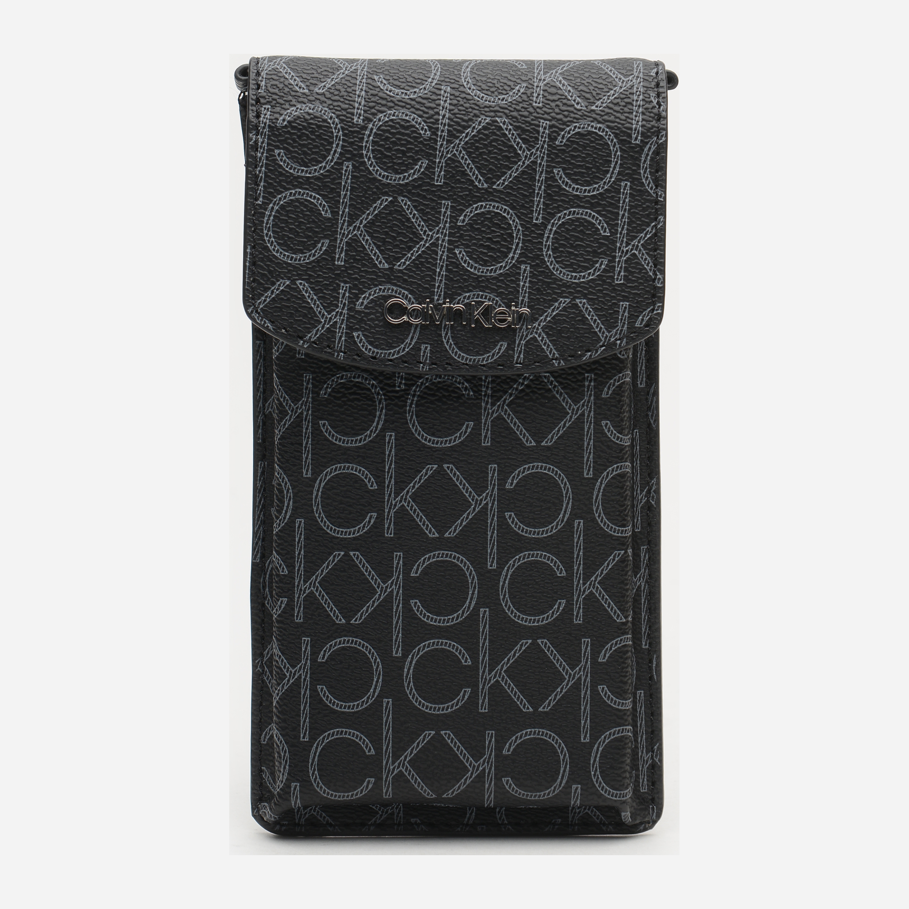 

Женская сумка Calvin Klein Jeans Phone Pouch Xbody Monogram K60K608119-0GJ Black Mono