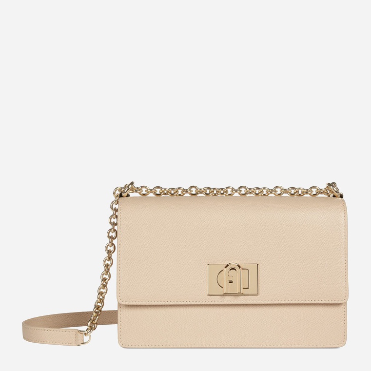 

Сумка женская кожаная Furla 1927 S Crossbody 24 - Ares Розовая