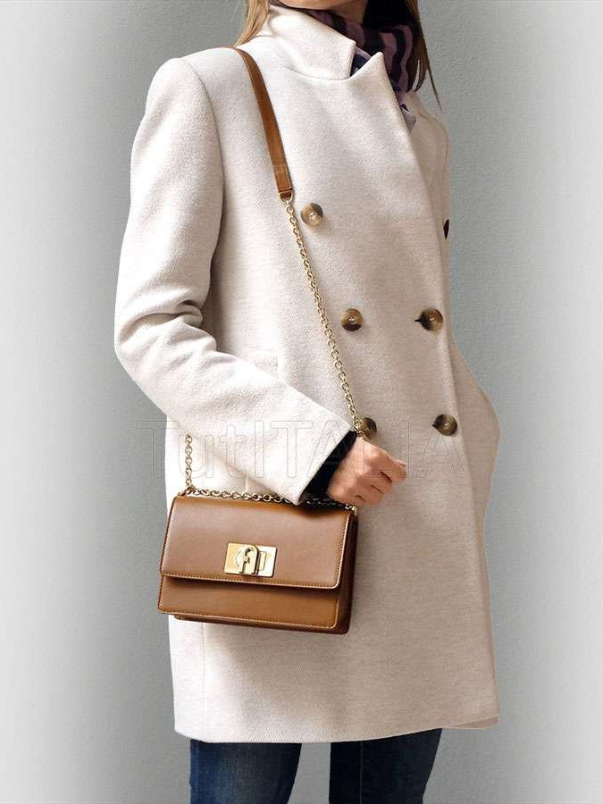 

Сумка женская кожаная Furla 1927 Mini Crossbody 20 - Ares Коричневая