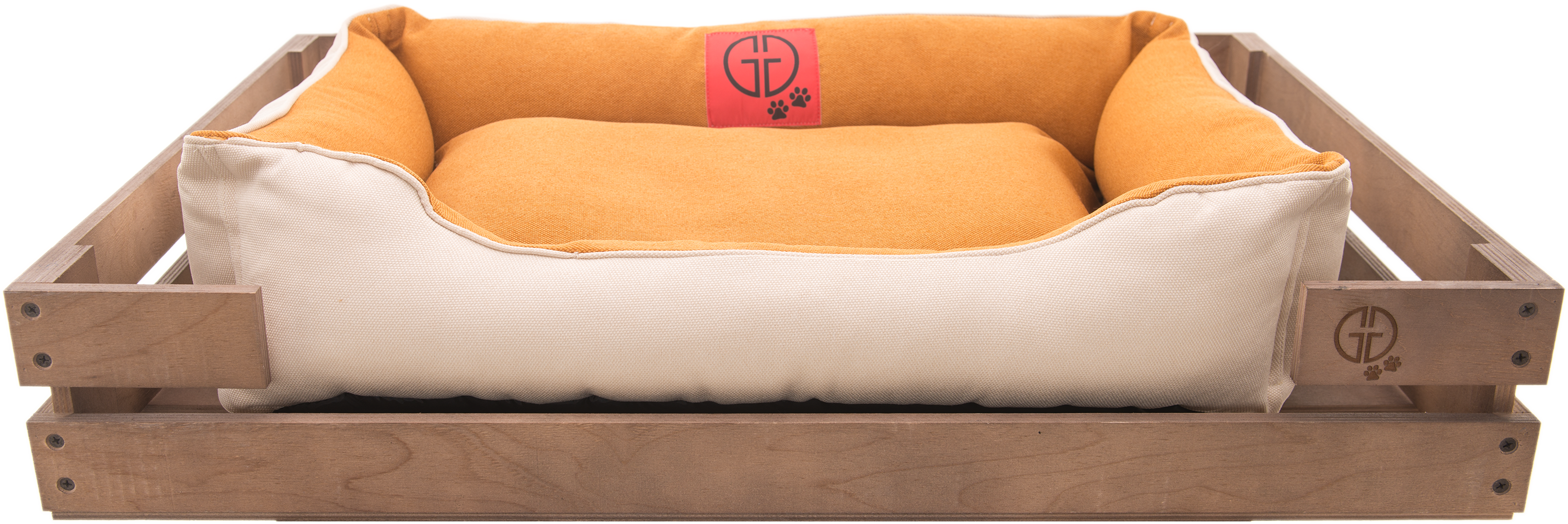 

Лежак GT Dreamer Kit Chestnut M 78 x 54 x 12 см (Beige-White)