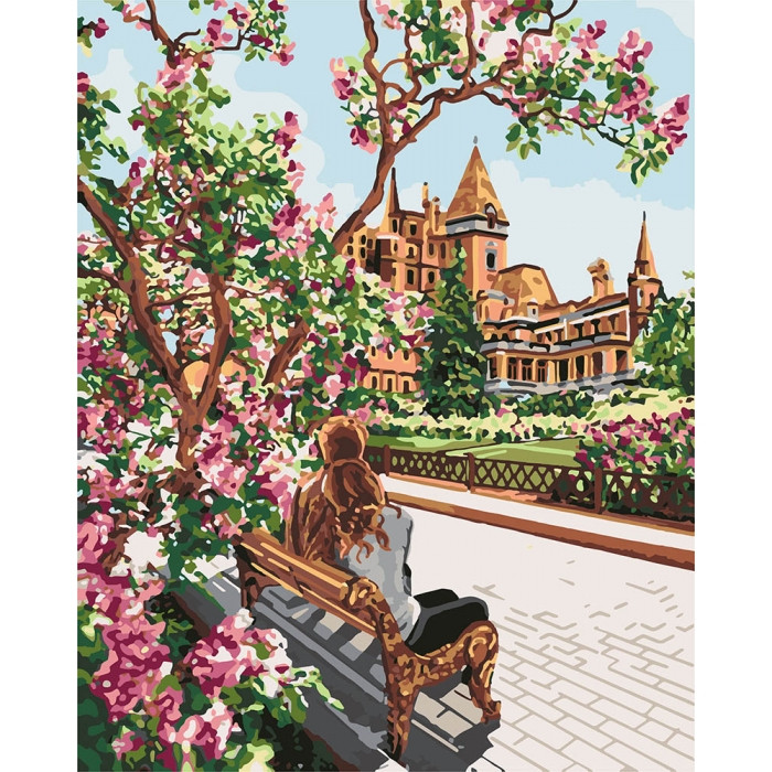 

Картина по номерам "Отдых в тени" 40*50 см KHO4717 414600