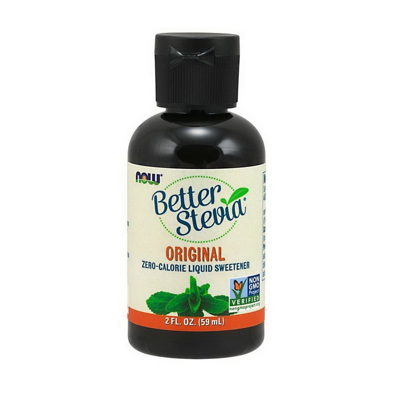 

Натуральный сахарозаменитель Now Foods Better Stevia 60 мл Dark Chocolate