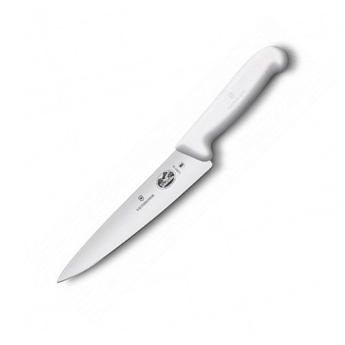 

Ніж кухонний Victorinox Fibrox Carving обробний 19 см білий