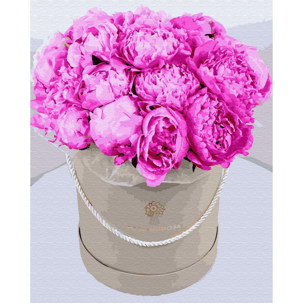 

Картина по номерам. Brushme "Пионы для любимой" GX30726 396964