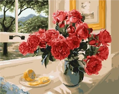 

Картина по номерам. Brushme "Лимонный акцент красных " GX23853, 40х50 см 396924