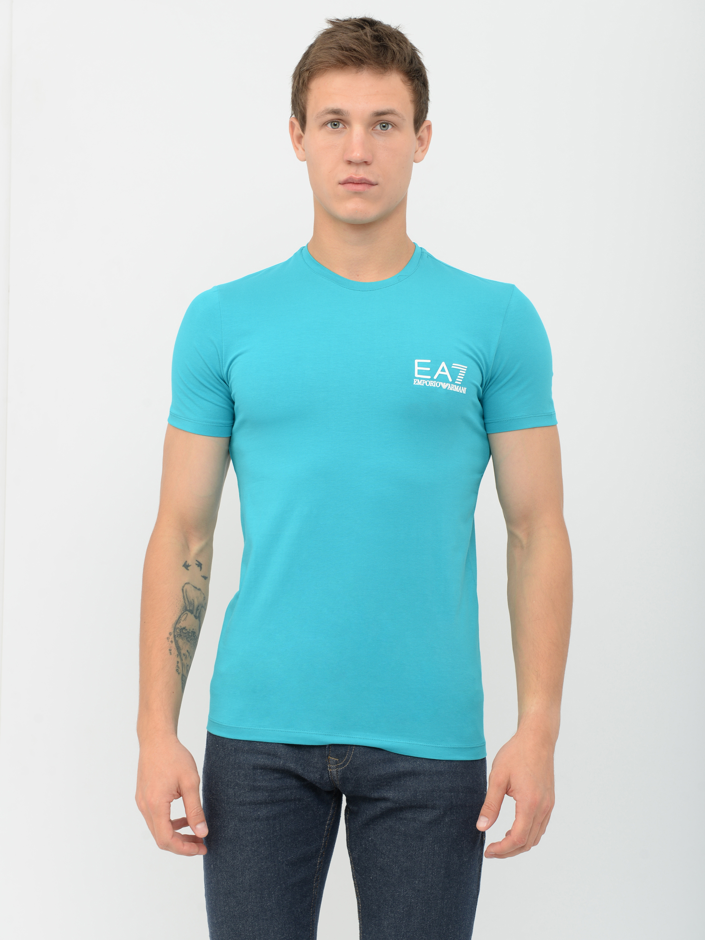 

Футболка EA7 10292.7  (44) Бирюзовая, Футболка EA7 10292.7 S (44) Бирюзовая