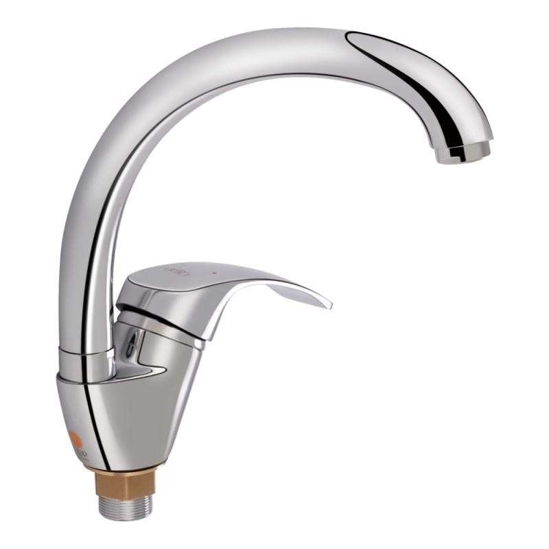 

Смеситель кухонный QTAP Mars СRM 008F Хром