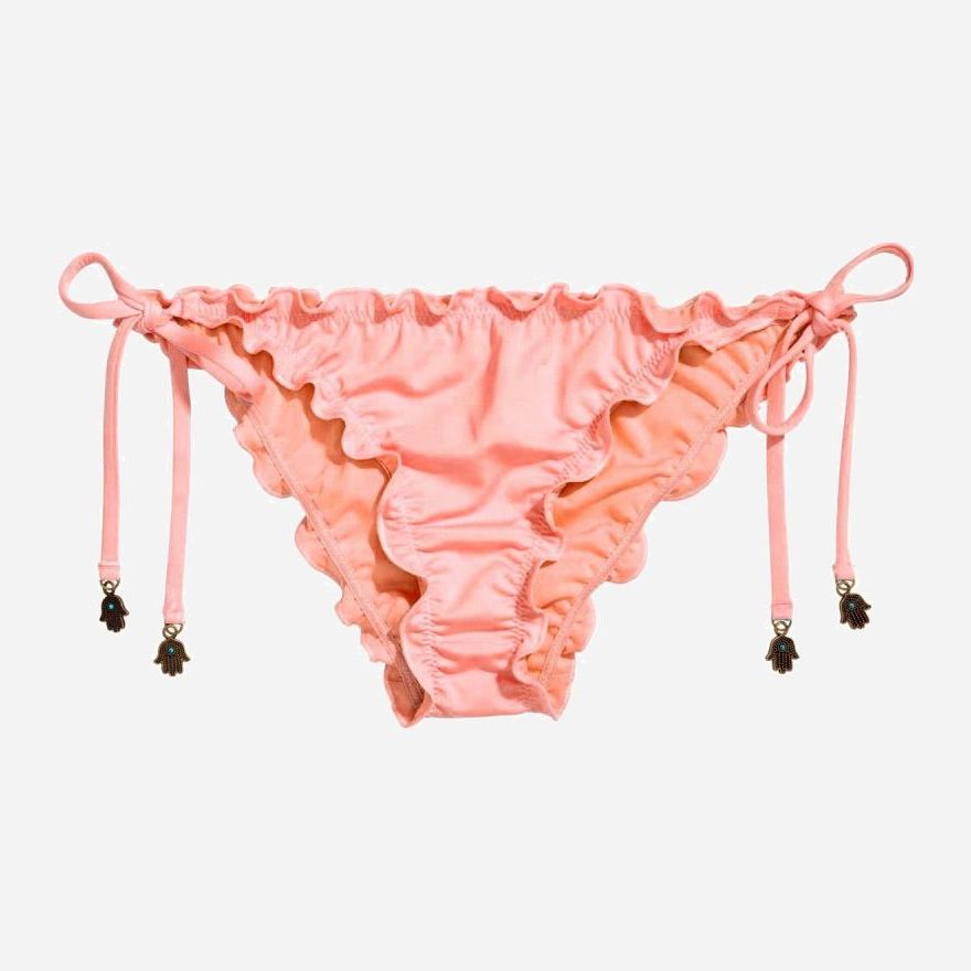 

Нижняя часть купальника H&M 04-0188153-006 42 Коралловая (СА2000001851425)