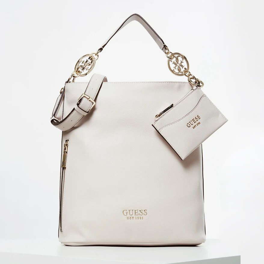 

Сумка женская Guess HWEG7474020-MOT Бежево-розовая