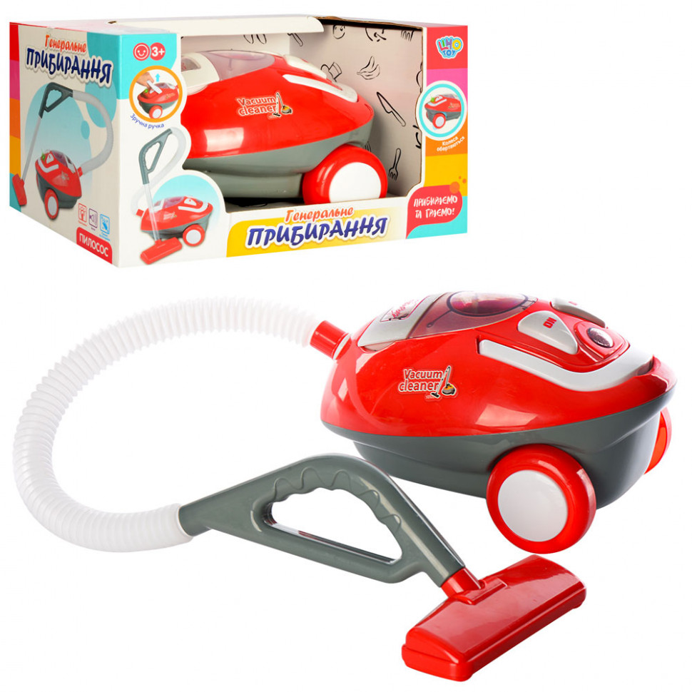 

Детский игрушечный пылесос Limo Toy со звуком и светом 3200-RY