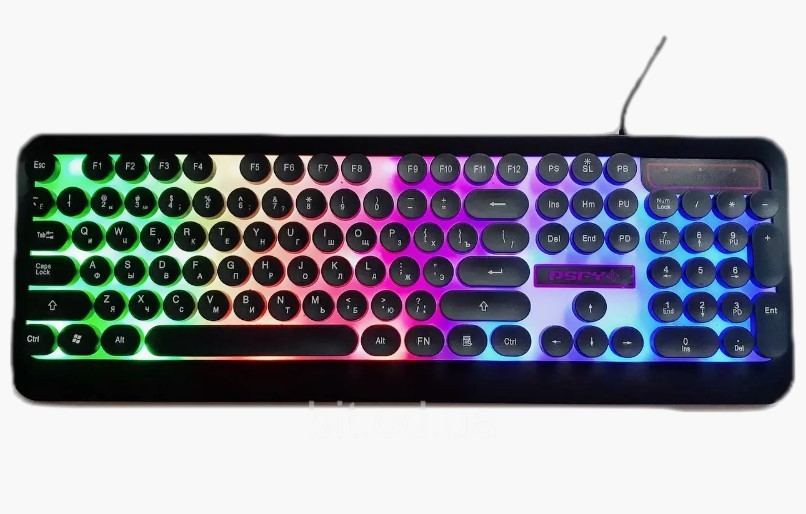 

Игровая клавиатура с подсветкой PSFY M300 проводная с подсветкой клавиш