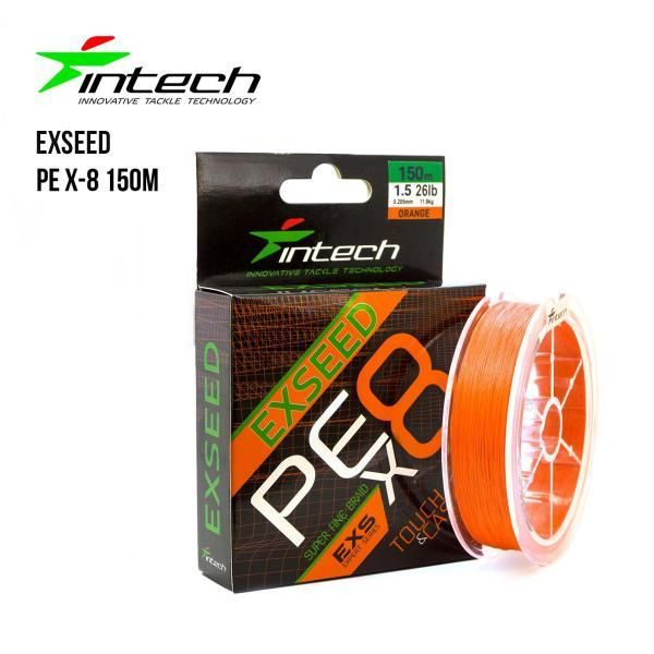 

Шнур плетеный Intech Exseed PE X-8 150m (0.8 (16lb / 7.26kg))