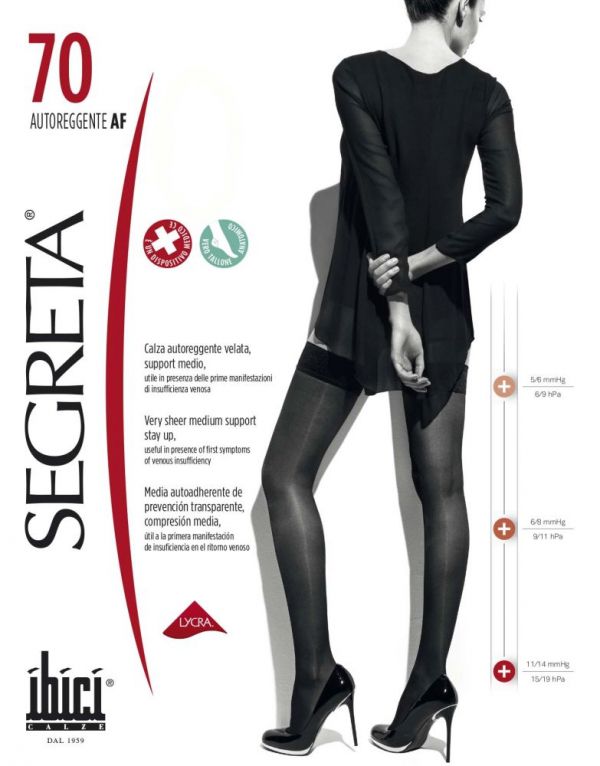 

Segreta Classic Autoreggente 140 den 1 клас компрессии цвет черный