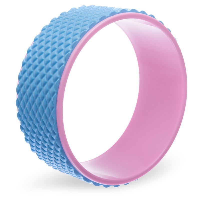 

Колесо-кольцо для йоги массажное FI-1749 Fit Wheel Yoga (EVA, PP, р-р 33х14см, цвета в ассортименте) голубой