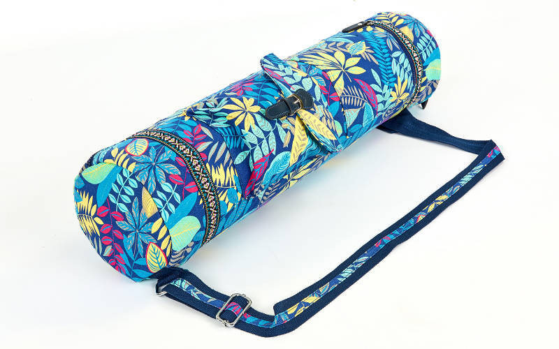 

Сумка для йога коврика Yoga bag FODOKO FI-6972-2 (размер 16смх70см, полиэстер, хлопок)