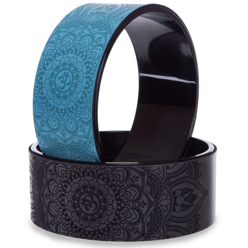 

Колесо-кольцо для йоги Fit Wheel Yoga FI-2432 (EVA, PP, р-р 33х14см, цвета в ассортименте) синий