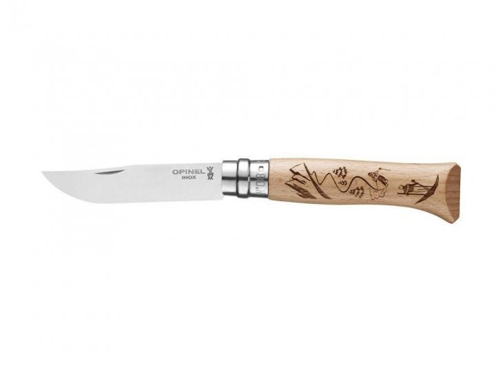 

Нож Opinel №8 VRI "Skiing"